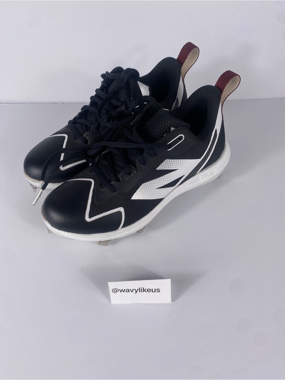 New Balance FuelCell Romero Duo SMROMBK2 Black Softball Cleats Women’s Size 6